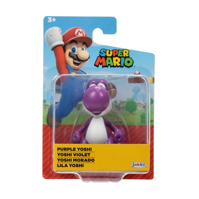 Super Mario Purple Yoshi 2.5 Inch Action Figure