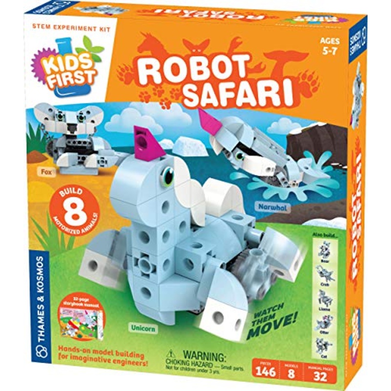Thames and Kosmos Kids First: Robot Safari - Introduction to Motorized Machines