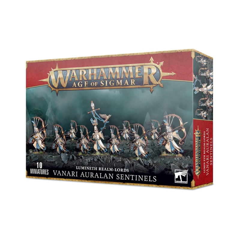 Warhammer Age of Sigmar: Lumineth Realm-Lords Vanari Auralan Sentinels