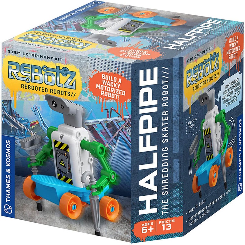 Thames and Kosmos ReBotz Halfpipe The Shredding Skater Robot