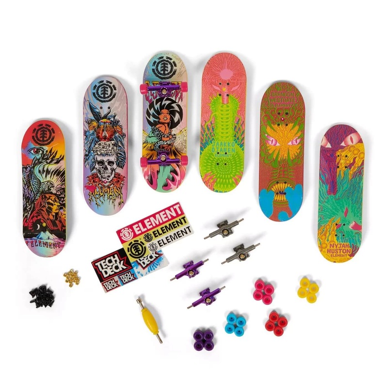 Tech Deck Sk8shop Bonus Pack Finesse Fingerboard 6-Pack