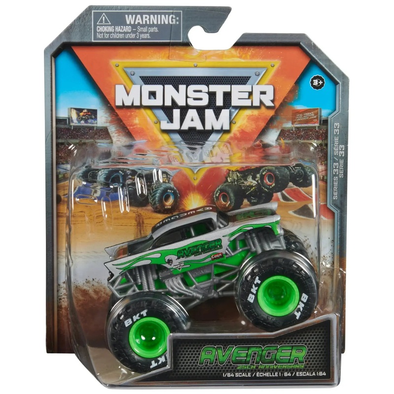 Monster Jam Avenger Die-Cast 1:64 Scale Monster Truck