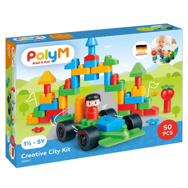 Hape PolyM Creative City Kit