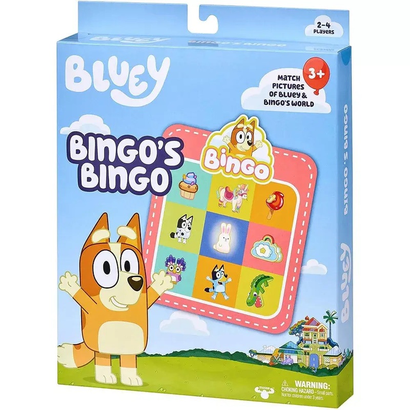 Bluey Bingos Bingo Matching Card Game