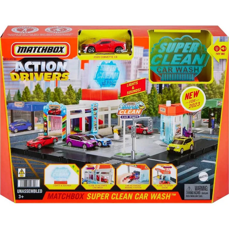 Matchbox Action Drivers Matchbox Super Clean Car Wash