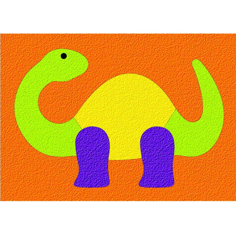 Crepe Rubber Dinosaur Puzzle