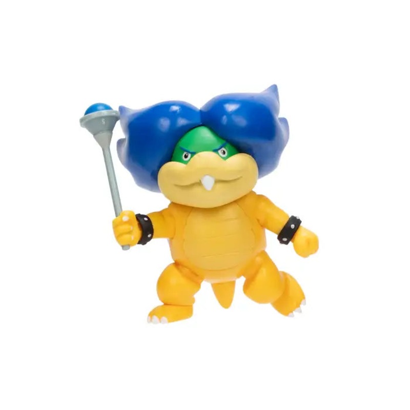 Super Mario Ludwig with Magic Wand 4-Inch Action Figure